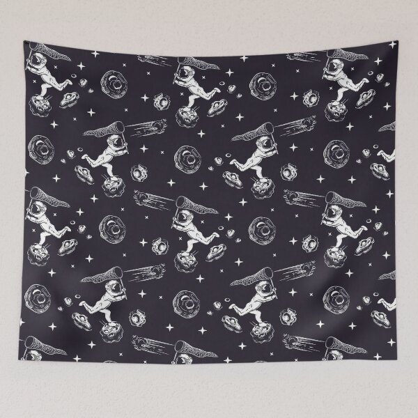 Item preview, Astronaut and Comets Pattern, Astronaut Seamless Pattern, Comets designed and sold by graphic-genie.