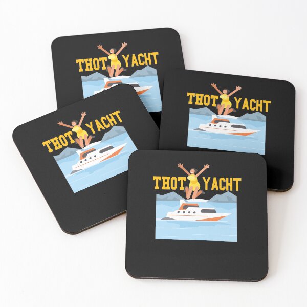 Item preview, thot yacht sticker humor saying for yacht lovers girls  designed and sold by davinci101.