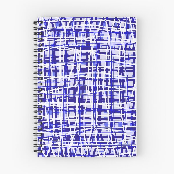 Item preview, Blue Weave Cross Hatch Pattern designed and sold by DeStract.