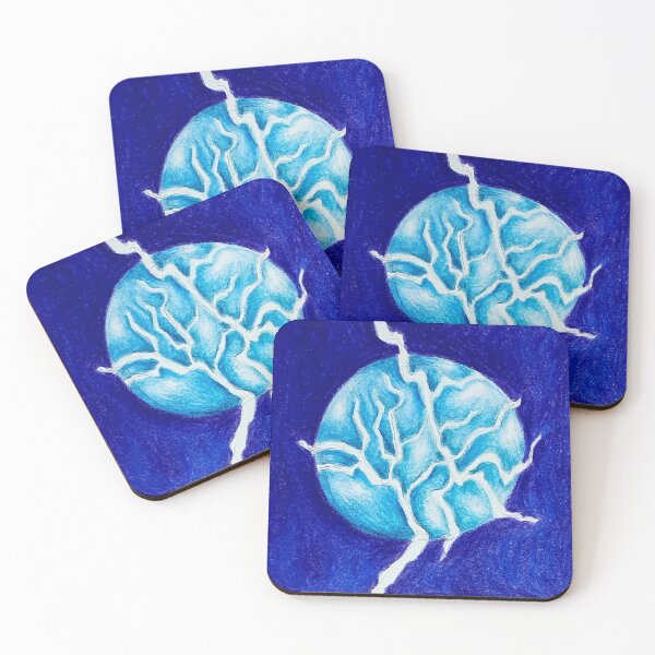 Item preview, Blue Lightning Art designed and sold by Kazyii.
