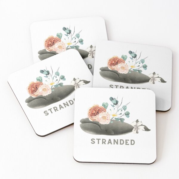 Item preview, Stranded watercolor shark whale with flowers and bowtie designed and sold by Lizzysszhou.