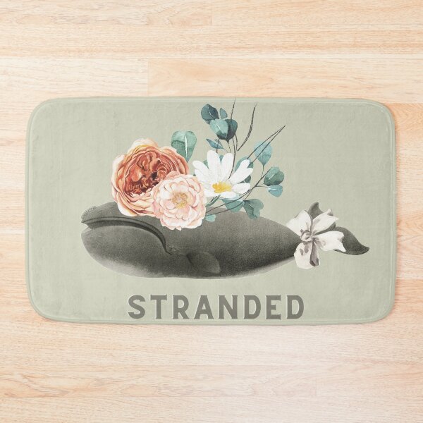 Item preview, Stranded watercolor shark whale with flowers and bowtie designed and sold by Lizzysszhou.