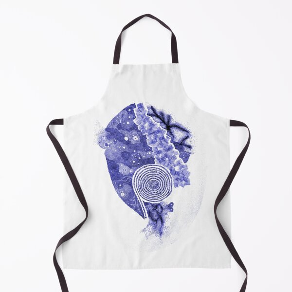 Item preview, Carrickalinga Sands Blue Ink designed and sold by TripodDogShop.