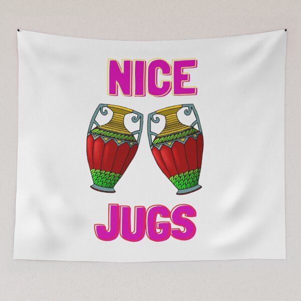 Item preview, Funny Nice Jugs Climbing For Jugs Lovers designed and sold by chetan786.