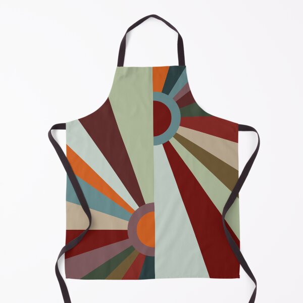Item preview, Offset Retro Sunset Rainbow 1 designed and sold by MaryJaneRC.