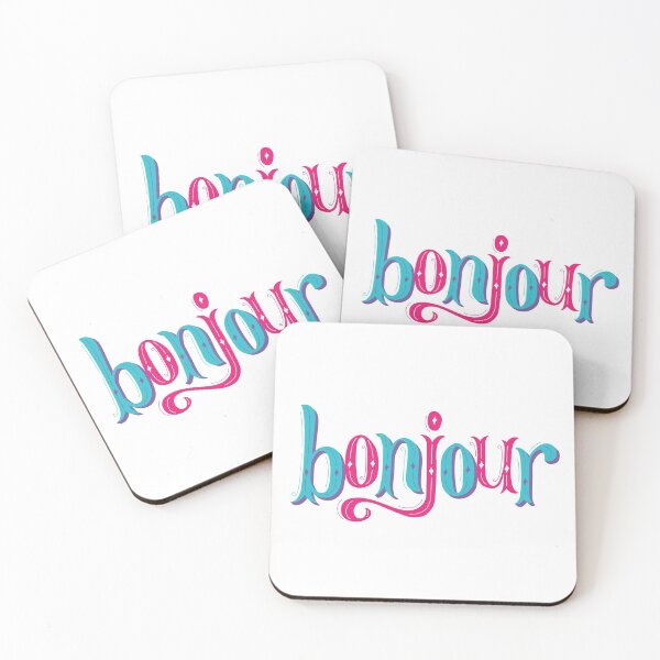 Item preview, Amante francés "Bonjour" designed and sold by kns-designs.