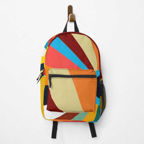 Item preview, Offset Retro Sunset Rainbow 6 designed and sold by MaryJaneRC.