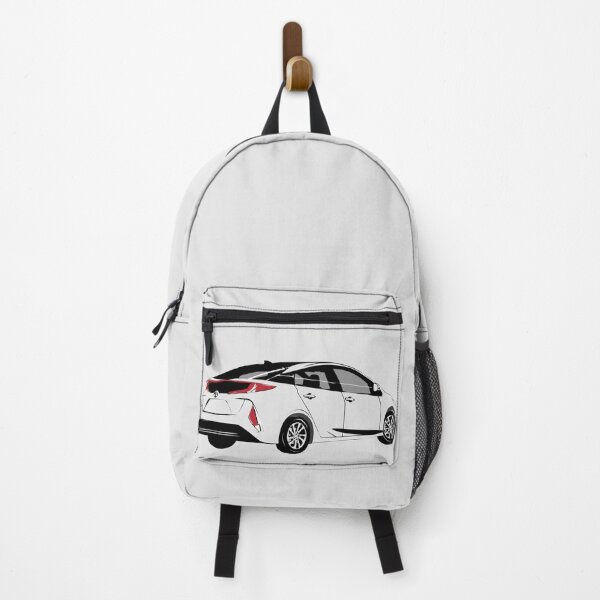 Item preview, Toyota Prius Car Design White Sticker designed and sold by anjanaartz.