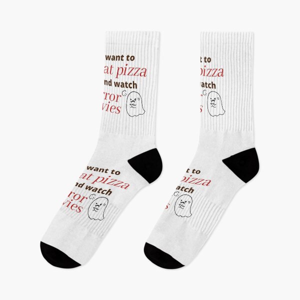 Item preview, eat pizza and watch horror movies designed and sold by Thepoeticwine.