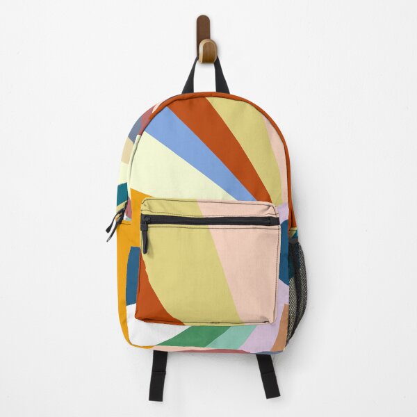 Item preview, Offset Retro Sunset Rainbow 11 designed and sold by MaryJaneRC.