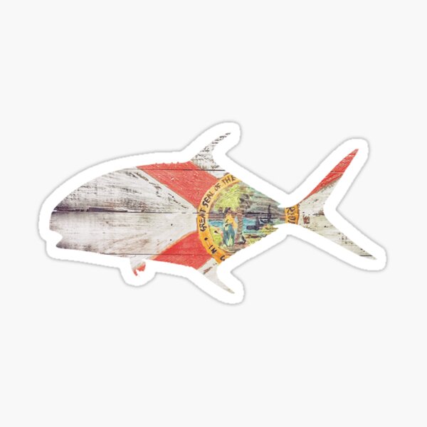 Florida Fishing Stickers for Sale, Free US Shipping