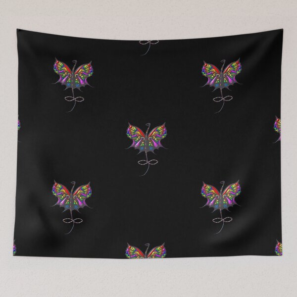 Item preview, Stained Glass Rainbow Butterfly Dragon designed and sold by FalcoSkyWolf.