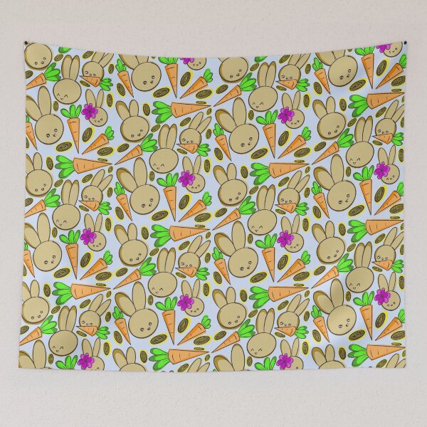 Item preview, Orange Carrots & Brown Bunny  designed and sold by missmann.
