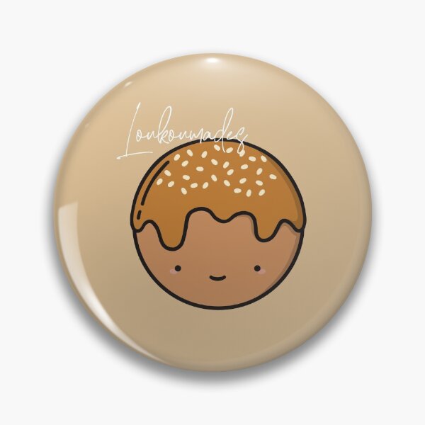 Item preview, Honey Loukoumades Icon: Greek Dessert designed and sold by Jami Draws.