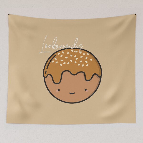Item preview, Honey Loukoumades Icon: Greek Dessert designed and sold by Jami Draws.