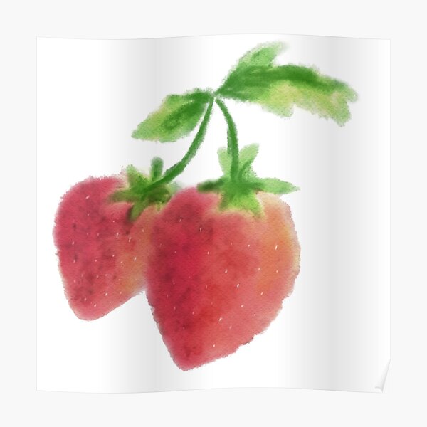 12X Rote Erdbeere Frucht Flatback Scrapbooking Hängendes Telefon_Fertigke 