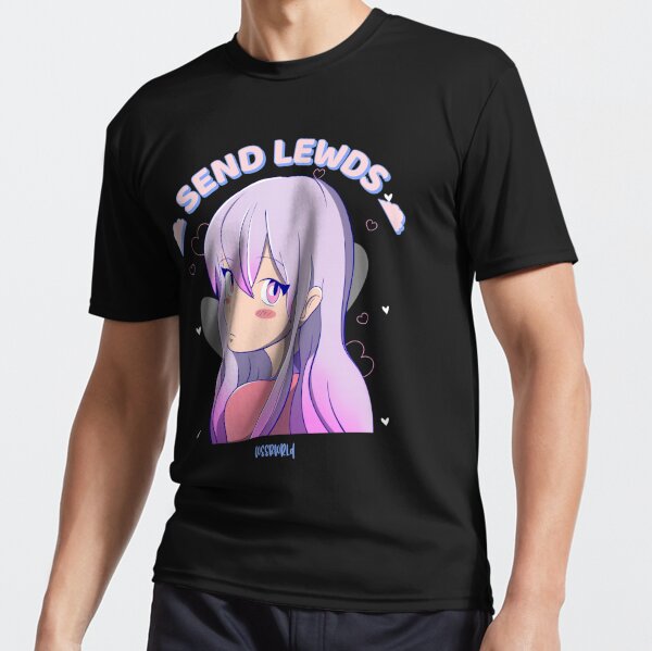  Disgusting Lewd Japanese Anime T-Shirt : Clothing