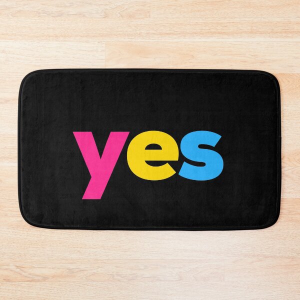 Item preview, Yes. Pansexual Pride designed and sold by Subtle Pride Shop.