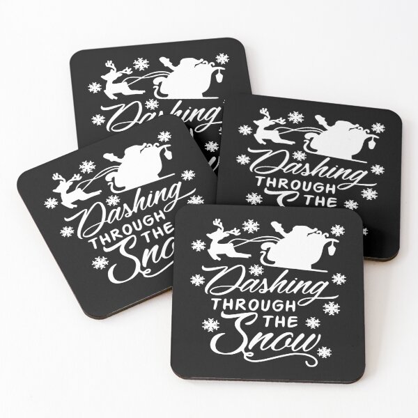 Item preview, Christmas Eve Merry Christmas Xmas- Dashing Through the Snow designed and sold by HDPrinting.
