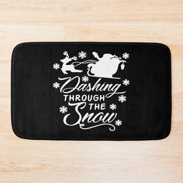 Item preview, Christmas Eve Merry Christmas Xmas- Dashing Through the Snow designed and sold by HDPrinting.
