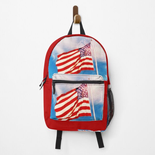 Item preview, American Flag & Fireworks designed and sold by kristalcurt.