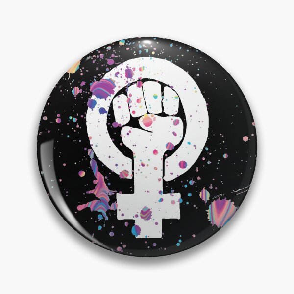 Item preview, Rainbow Splatter Feminist Venus Power Fist designed and sold by XXRebellion.