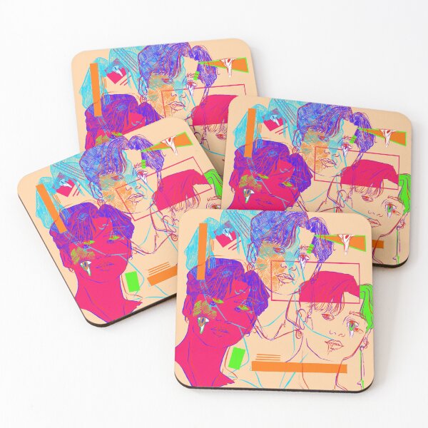 Item preview, Trippy BTS Jungkook Digital Drawing designed and sold by csketchbook.