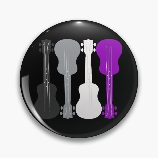 Item preview, Guitars Ace Pride Flag. Asexual Pride designed and sold by Subtle Pride Shop.