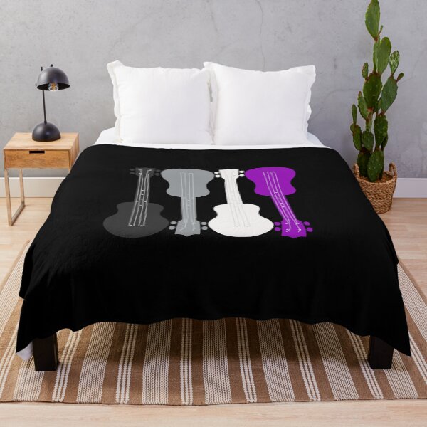 Item preview, Guitars Ace Pride Flag. Asexual Pride designed and sold by Subtle Pride Shop.