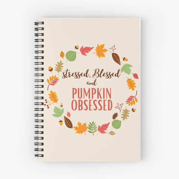 Item preview, Stressed, Blessed & Pumpkin Obsessed designed and sold by aniicreates.