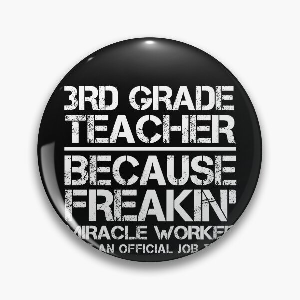 Item preview, 3rd Grade Teacher Miracle Worker designed and sold by clickmostro.