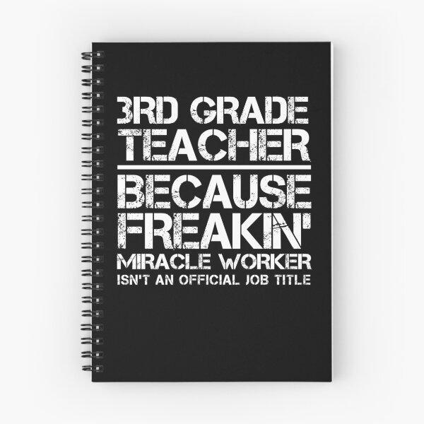 Artikelvorschau, 3rd Grade Teacher Miracle Worker entworfen und verkauft von clickmostro.