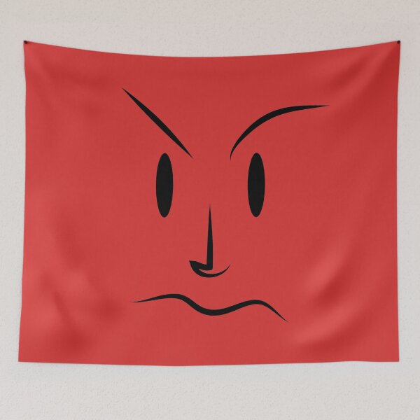Item preview, Angry Doodle face designed and sold by Crystarowz.