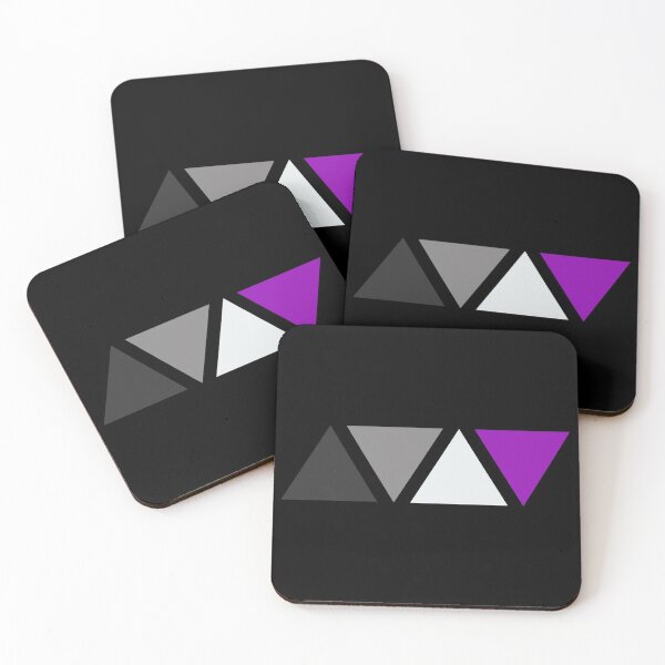 Item preview, Triangles Asexual Pride Flag. Subtle Asexual Pride designed and sold by Subtle Pride Shop.