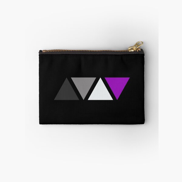 Item preview, Bandera del orgullo asexual con triángulos. Orgullo asexual sutil designed and sold by Subtle Pride Shop.