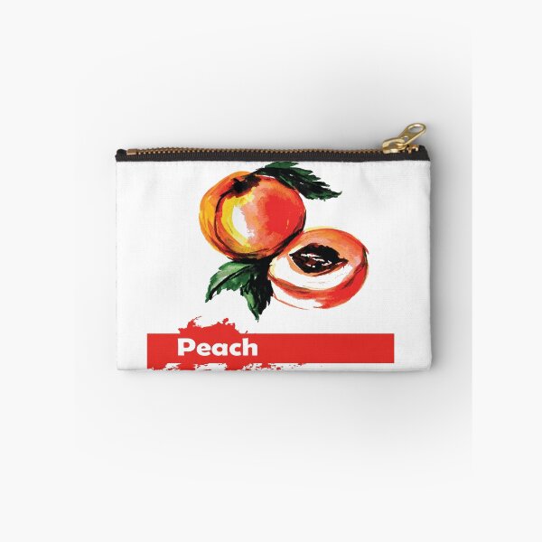 Item preview,  fruit peach,Hand drawn watercolor  designed and sold by NaumStock.