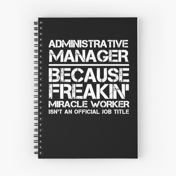 Artikelvorschau, Administrative Manager Miracle Worker entworfen und verkauft von clickmostro.