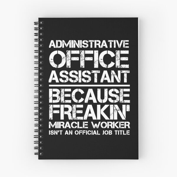 Artikelvorschau, Administrative Office Assistant Miracle Worker entworfen und verkauft von clickmostro.