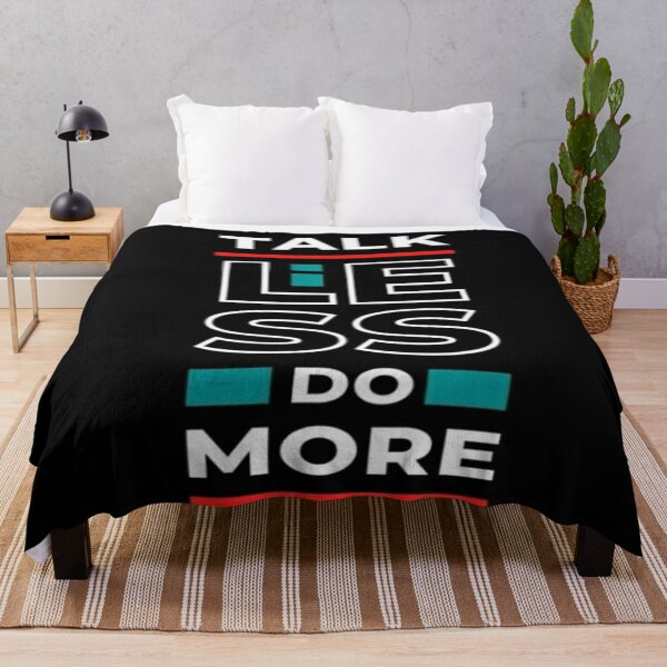 Item preview, Talk less do more  designed and sold by Megh Trivedi.