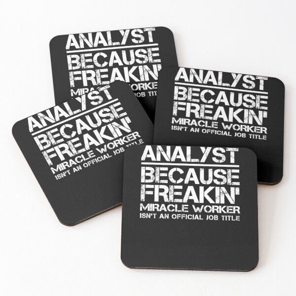 Item preview, Analyst Miracle Worker designed and sold by clickmostro.
