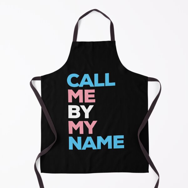 Item preview, Call Me By My Name. Transgender Pride designed and sold by Subtle Pride Shop.