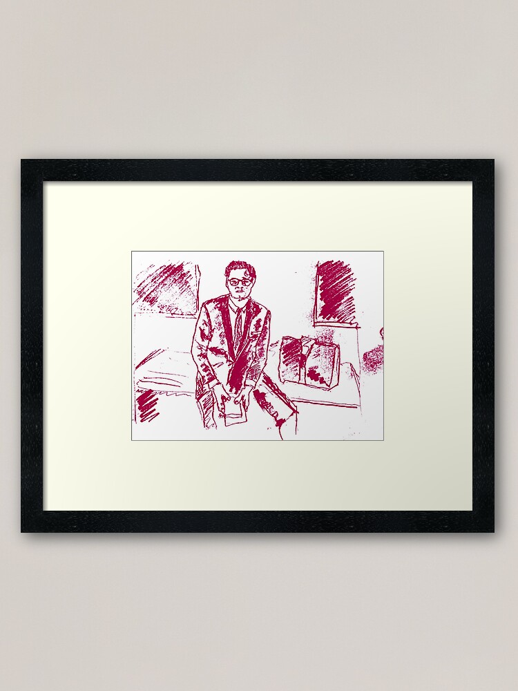 Alternate view of Colin Firth Fan Art  Framed Art Print