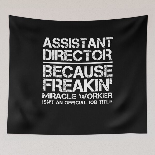 Item preview, Assistant Director Miracle Worker designed and sold by clickmostro.