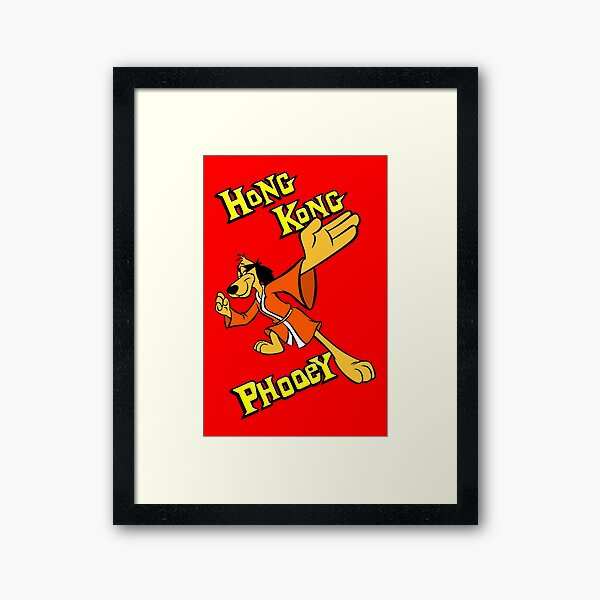 Hong Kong Phooey Framed Art Print