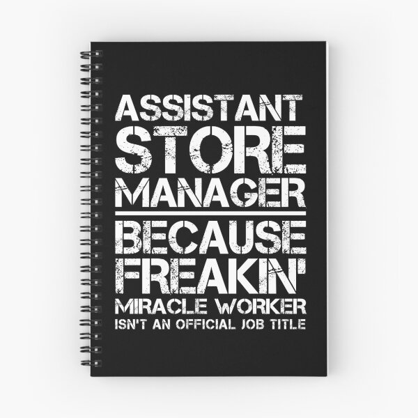 Item preview, Assistant Store Manager Miracle Worker designed and sold by clickmostro.