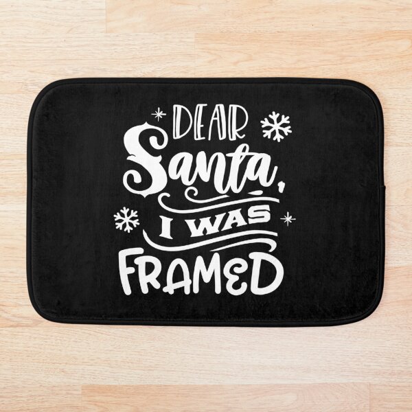Item preview, Nochebuena Feliz Navidad Navidad - Querido Santa, me enmarcaron designed and sold by HDPrinting.