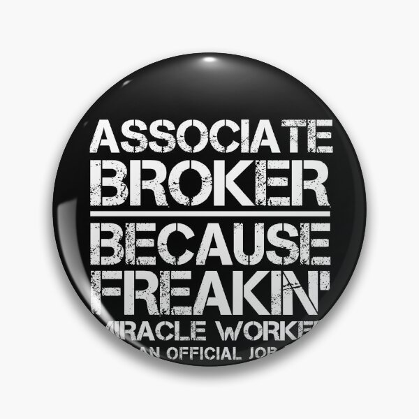 Item preview, Associate Broker Miracle Worker designed and sold by clickmostro.