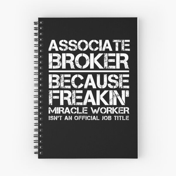 Item preview, Associate Broker Miracle Worker designed and sold by clickmostro.