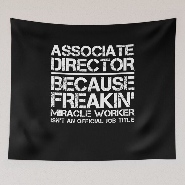 Item preview, Associate Director Miracle Worker designed and sold by clickmostro.