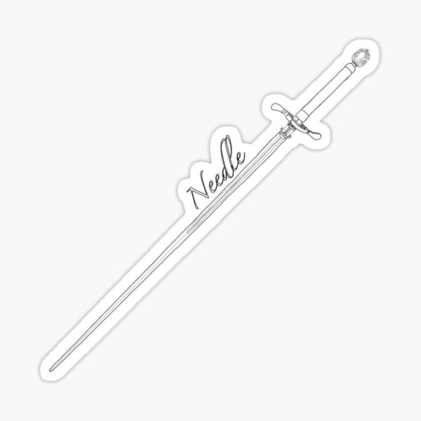 L'épée d'Arya "Aiguille" Sticker